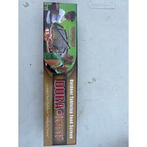 Dura Tent Outdoor Tabletop Food Screen.